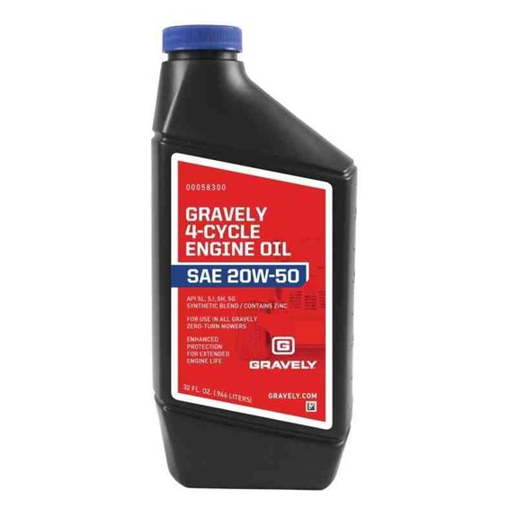  Gravely 20W-50 Synthetic Engine Oil