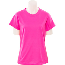  Pink Short Sleeve Safety Shirt