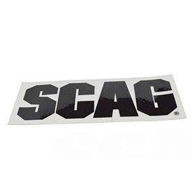 Decal, Scag Logo