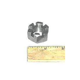 3/4-16 Slotted Hex Nut F344