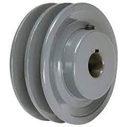 Pulley, Double Groove A/B, H Bush X 7 Od 71460056