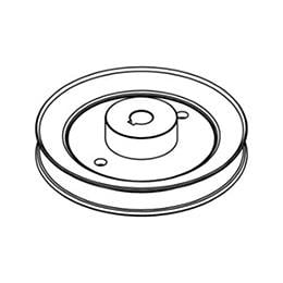Pulley, Sngl Split, A/B, 15Mm X 5.948 Over Pin