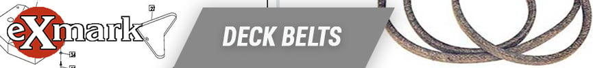 Exmark Deck Drive Belts