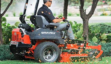 Gravely mower accessories