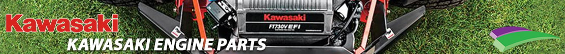 Kawasaki Logo Indicating you can buy Parts Here