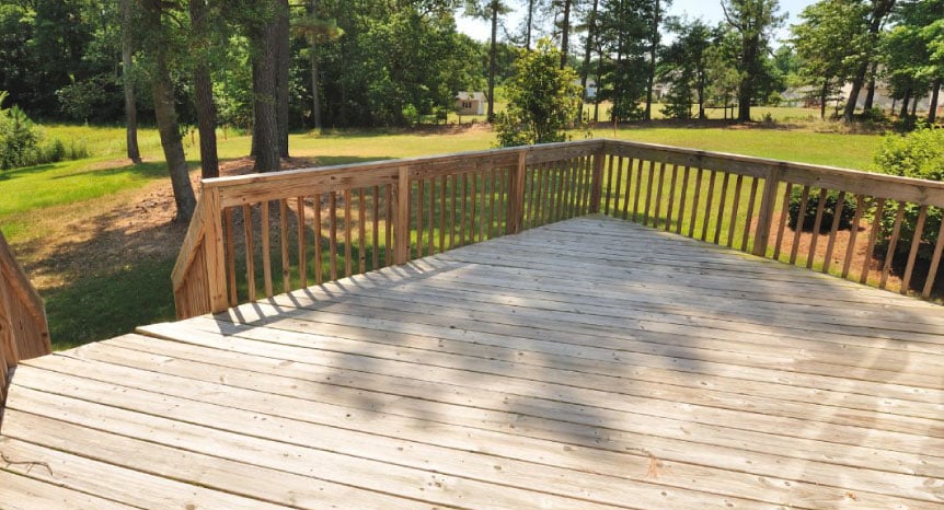 “Wooden deck