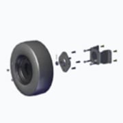 Stinger Quad-AER 3600 Rear Wheel Parts