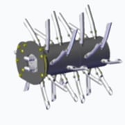 Stinger Quad-AER 3600 Tine Drive Left Side Parts