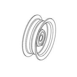 Idler- Flat - 2.00" 07338900