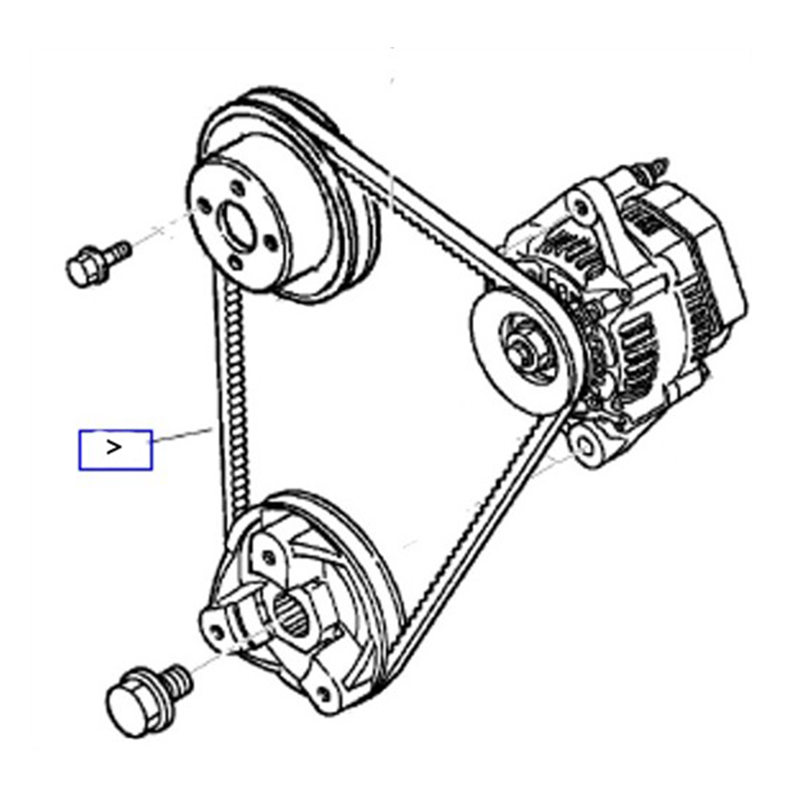 Alternator Belt Dingo TX525 112-2511