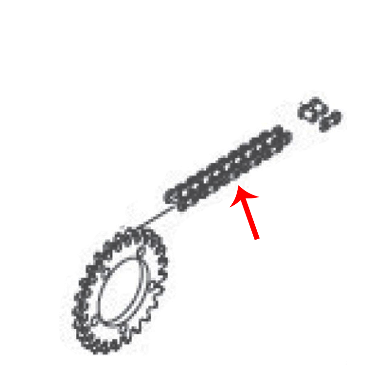 Roller Chain Dingo TX222 & TX220 98-4906