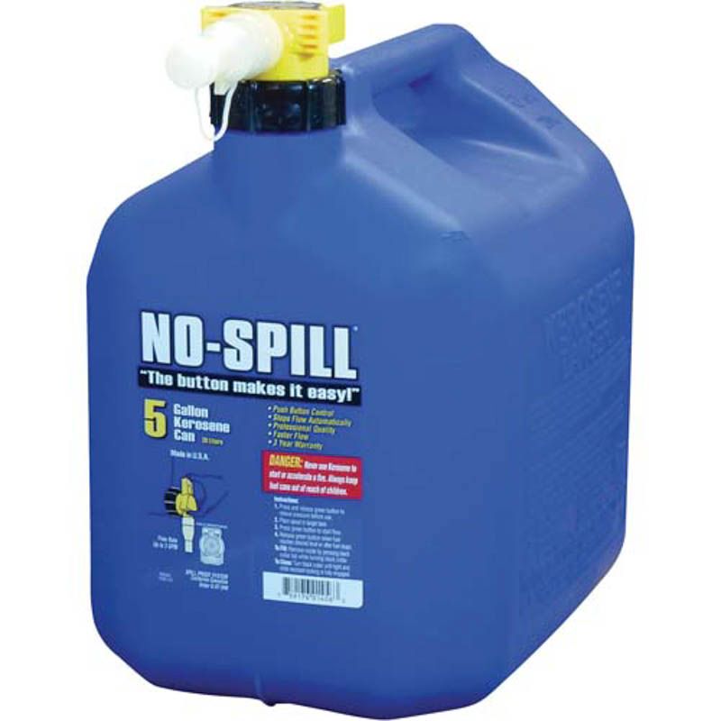 No-Spill 5 Gallon Kerosene Can 1456