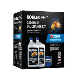 Kohler Pro 300 Hour Oil Change Kit 25 850 02-S