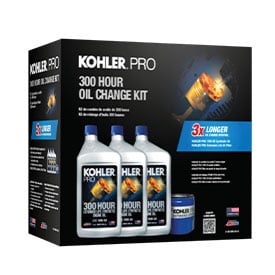 Kohler Pro 300 Hour Oil Change Kit 25 850 03-S 