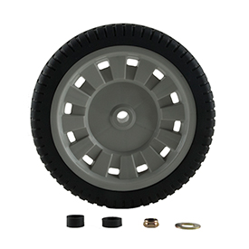 8 Inch Plastic Wheel with Adapters 490-322-0011