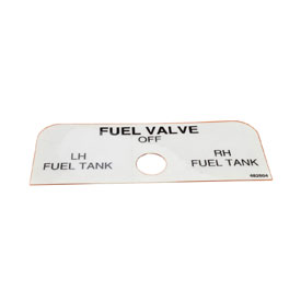 Scag 482604 Decal, Fuel Shut-Off