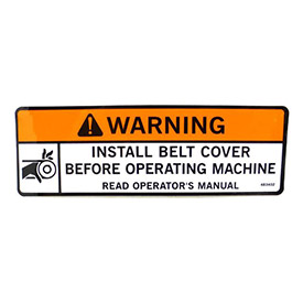Decal, Belt Cover 483402