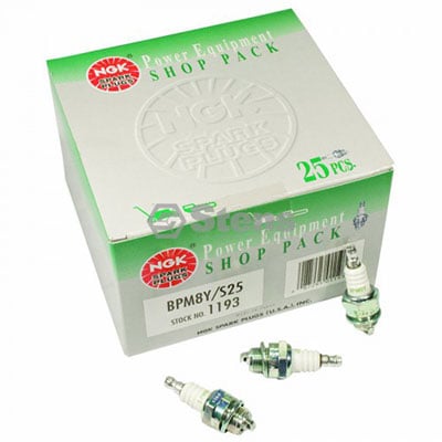 25 Pack NGK Bpm8Y Plugs 130-185