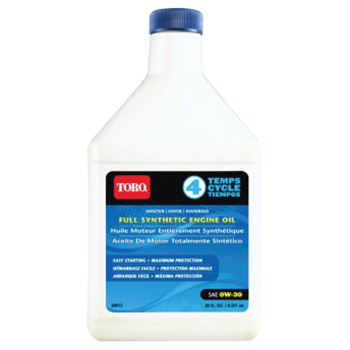 Toro Snow Oil 0W30 Synthetic-20 Oz Btl 38913