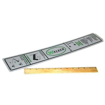 Walker Decal Rh Fender Lexan 2802-2