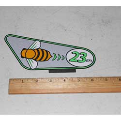 Walker 4105-4 (Nr) Decal/Rh, 23Hp