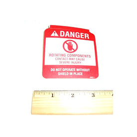 Walker 4107-1 (Nr) Decal, Danger