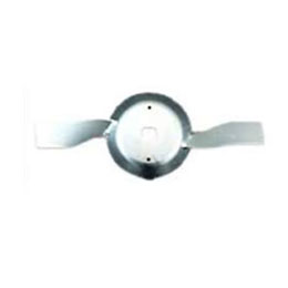 Walker 5706-7 Mulch Blade Hub - 14" (Clear Zinc)