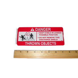 Decal Danger Sd Shld/L