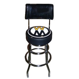 Walker 6895-76 Walker Logo Stool W/Back