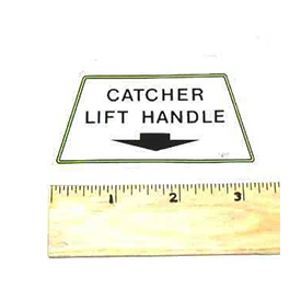 Walker 7817 (Nr) Decal, Catcher Lift