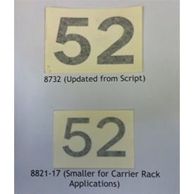 Walker DECAL 52