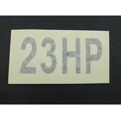 Walker 8821-1 (Nr) Decal, 23Hp