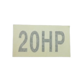 (Nr) Decal, 20Hp 8821