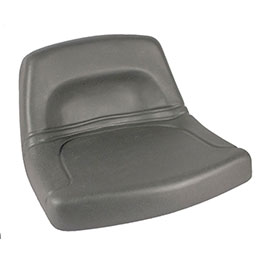 Low Back Steel Pan Seat 15630