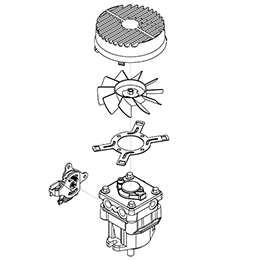 31490034 Wright Hydro Pump, 12Cc Pk-3Kpp-Na1E-Xlxx