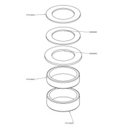 32410010 Wright Hydro Motor, P Bearing Kit Hg# 71501