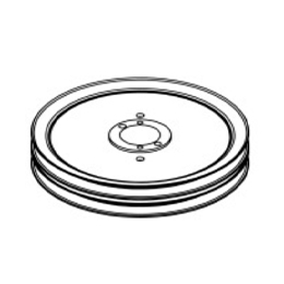 71460168,PULLEY, DOUBLE SPLIT, B, H BUSH X 8.75OD, 1IN SPC