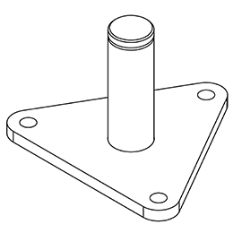 93410095 Wright Idler Arm Base, Hydro, Wse Ii