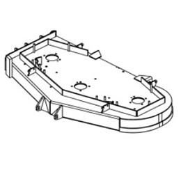 Cutter Deck Weldment, 48 Wz 93430029
