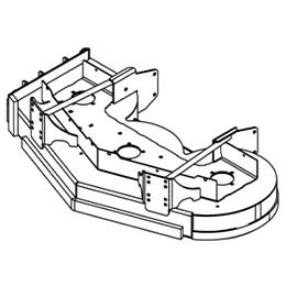 Cutter Deck Weldment, 48 Wst 93430035