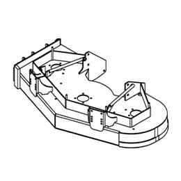 Cutter Deck Weldment, 48Rd Wst 93430038