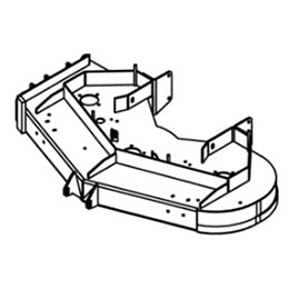 Cutter Deck Weldment, 52 Ws 93440001