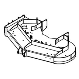 93440001 Wright Stander Cutter Deck Weldment, 52 Ws