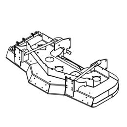 Cutter Deck Weldment, 52, Aero-Core, Wst 93440067