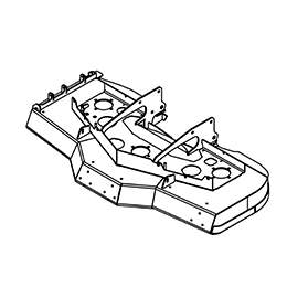 Cutter Deck Base Wldmnt, 52 Aero-Core, Wstn 93440073