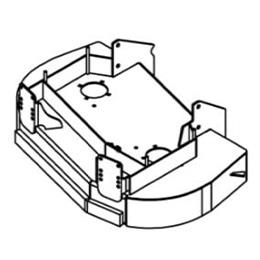 93470012 Wright Stander Cutter Deck W/ Isol. Caps, 36Rd, Wss