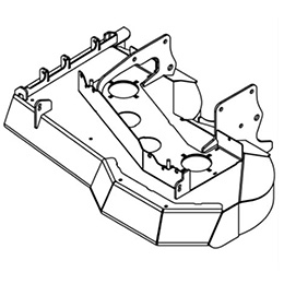 Cutter Deck Weldment, 36 Aero, Wstn 93470023