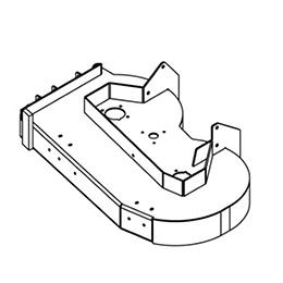 93480001 Wright Stander Cutter Deck W/ Isol. Caps, 42 Ws