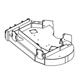 93480006 Wright Stander Cutter Deck W/ Isol. Caps, 42 Ws