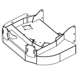 93480015 Wright Stander Cutter Deck W/ Isol. Caps, 32Rd, Wvpg